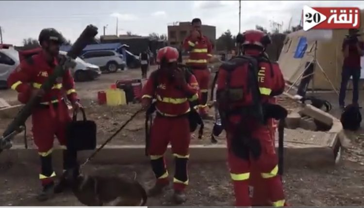 El Equipo De Rescate Español En Las Zonas Afectadas Por El Terremoto